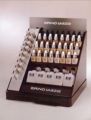 Black Opal Makeup on Erno Laszlo Skincare Tester Display